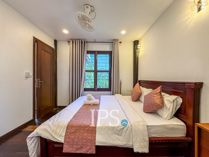 2 Bedroom Wooden House For Rent - Sala Kamreuk, Siem Reap