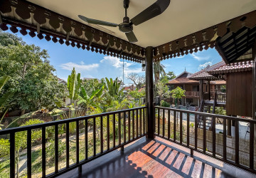 2 Bedroom Wooden House For Rent - Sala Kamreuk, Siem Reap thumbnail