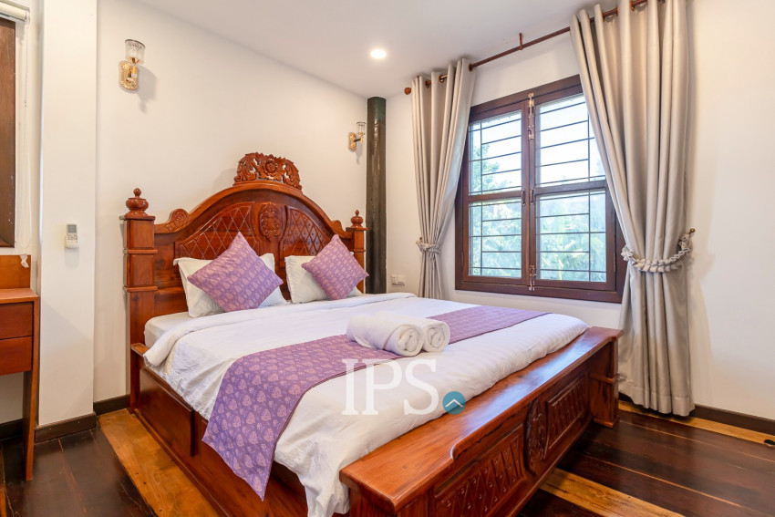 2 Bedroom Wooden House For Rent - Sala Kamreuk, Siem Reap