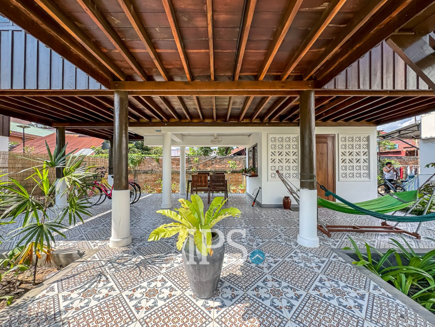 2 Bedroom Wooden House For Rent - Sala Kamreuk, Siem Reap