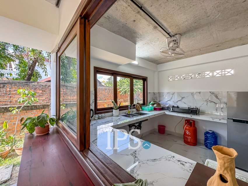 2 Bedroom Wooden House For Rent - Sala Kamreuk, Siem Reap