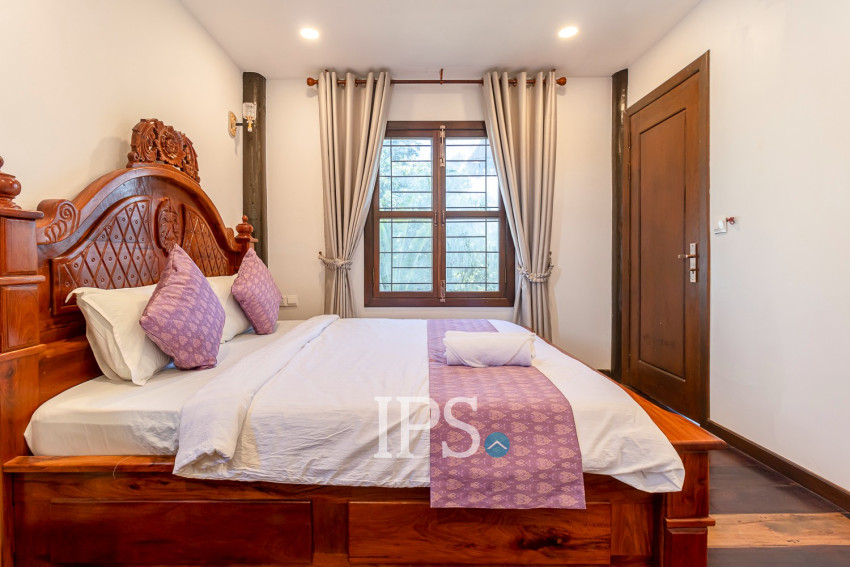 2 Bedroom Wooden House For Rent - Sala Kamreuk, Siem Reap