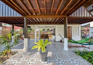 2 Bedroom Wooden House For Rent - Sala Kamreuk, Siem Reap thumbnail