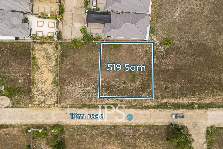 519 Sqm Land For Sale - Kandaek, Prasat Bakong, Siem Reap