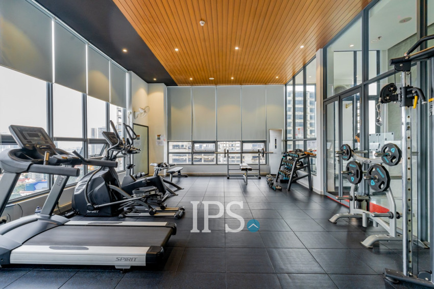 9th Floor 1 Bedroom Condo For Sale - Parc 21 Residence, Boeung Trabek, Phnom Penh