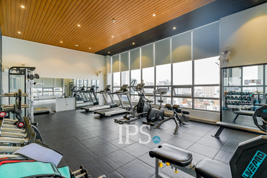 9th Floor 1 Bedroom Condo For Sale - Parc 21 Residence, Boeung Trabek, Phnom Penh