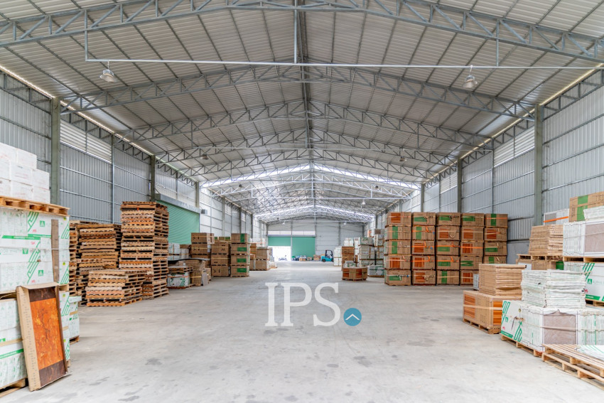 4,500 Sqm Warehouse For Rent -  Trapeang Krasang, Phnom Penh