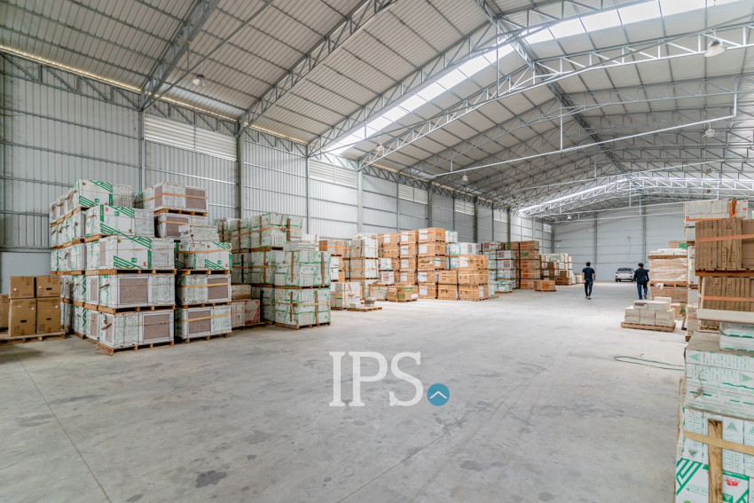 4,500 Sqm Warehouse For Rent -  Trapeang Krasang, Phnom Penh