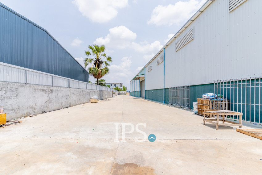 4,500 Sqm Warehouse For Rent -  Trapeang Krasang, Phnom Penh