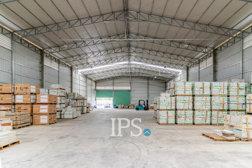 4,500 Sqm Warehouse For Rent -  Trapeang Krasang, Phnom Penh