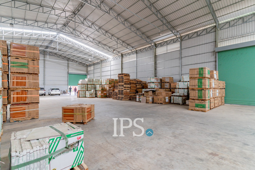 4,500 Sqm Warehouse For Rent -  Trapeang Krasang, Phnom Penh