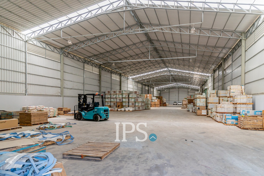 4,500 Sqm Warehouse For Rent -  Trapeang Krasang, Phnom Penh