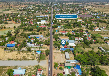 490 Sqm Commercial Land For Rent - Kandaek, Prasat Bakong, Siem Reap thumbnail