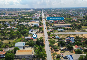 490 Sqm Commercial Land For Rent - Kandaek, Prasat Bakong, Siem Reap thumbnail