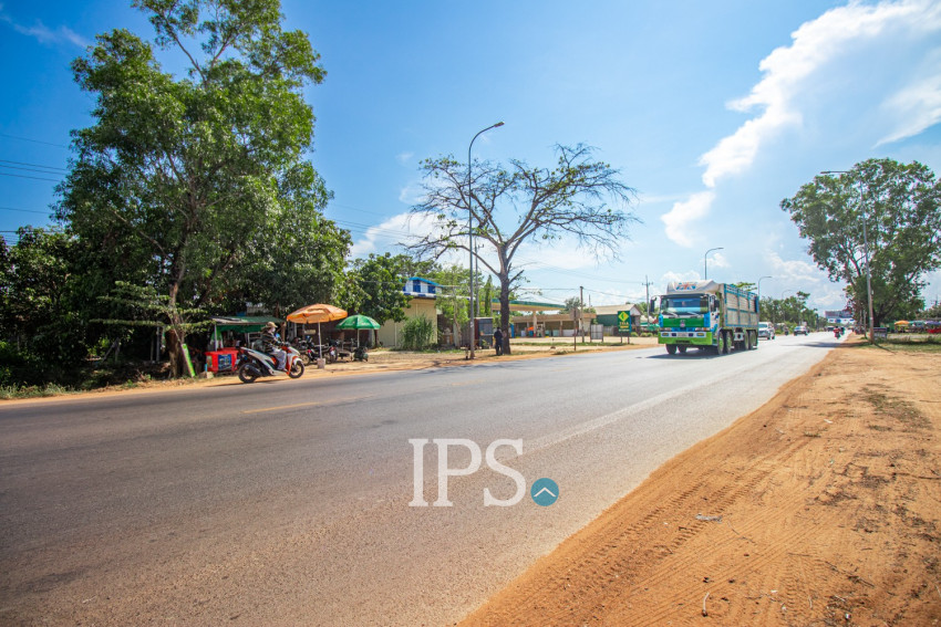 490 Sqm Commercial Land For Rent - Kandaek, Prasat Bakong, Siem Reap