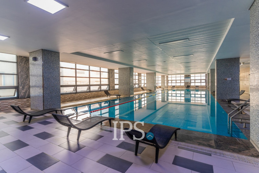 10th Floor 1 Bedroom Condo For Sale - De Castle Royal, BKK1 , Phnom Penh