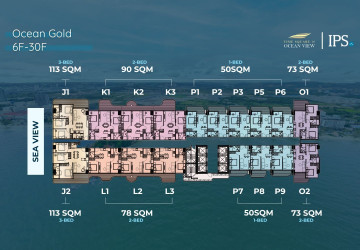 Time Square 10 Beachfront Condo For Sale - Otres Beach 1, Sihanoukville thumbnail
