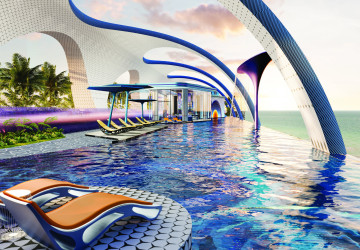 Time Square 10 Beachfront Condo For Sale - Otres Beach 1, Sihanoukville thumbnail