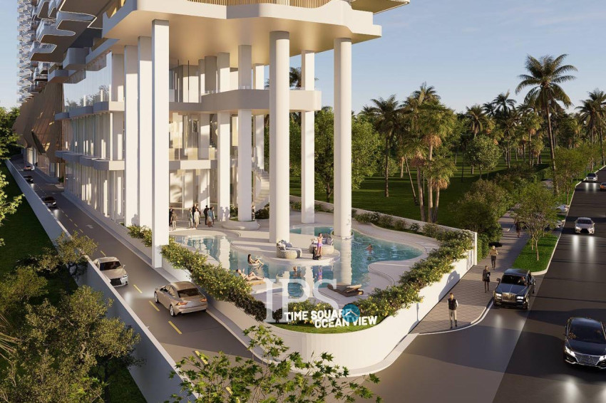 Time Square 10 Beachfront Condo For Sale - Otres Beach 1, Sihanoukville