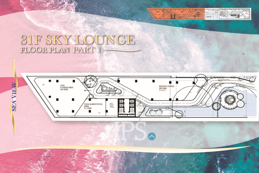 Time Square 10 Beachfront Condo For Sale - Otres Beach 1, Sihanoukville