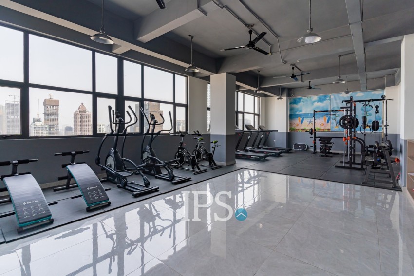 33 Sqm Studio For Rent - Real Hope Condo, Boeung Trabek, Phnom Penh