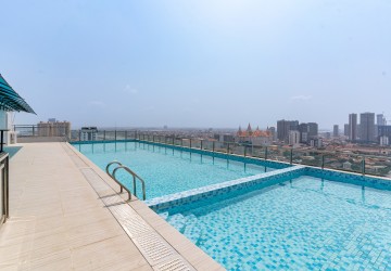 33 Sqm Studio For Rent - Real Hope Condo, Boeung Trabek, Phnom Penh thumbnail