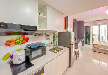 33 Sqm Studio For Rent - Real Hope Condo, Boeung Trabek, Phnom Penh thumbnail