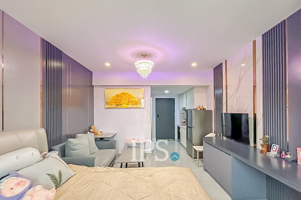 33 Sqm Studio For Rent - Real Hope Condo, Boeung Trabek, Phnom Penh - Image 3
