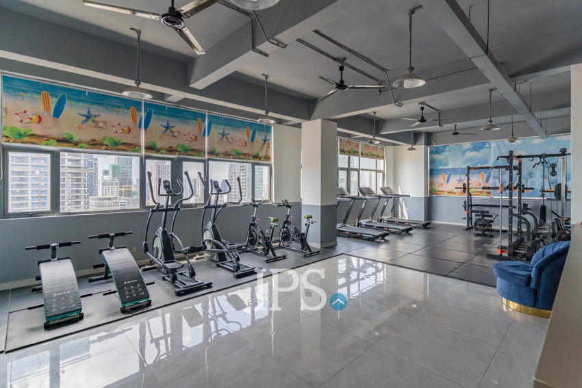 33 Sqm Studio For Rent - Real Hope Condo, Boeung Trabek, Phnom Penh