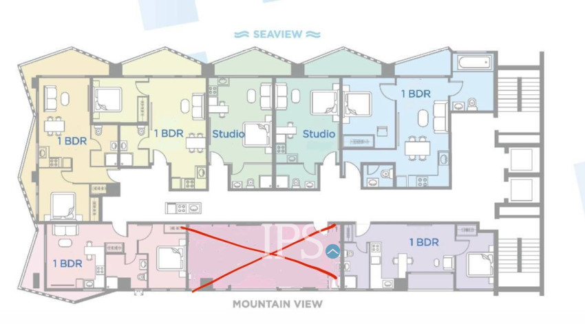 7 Condominiums For Bulk Sale - Air Apartments Condo, Sihanoukville