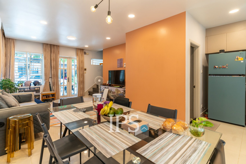 3 Bedroom Link Villa For Rent - Borey Peng Huoth The Star Platinum Mercurean, Veal Sbov, Phnom Penh