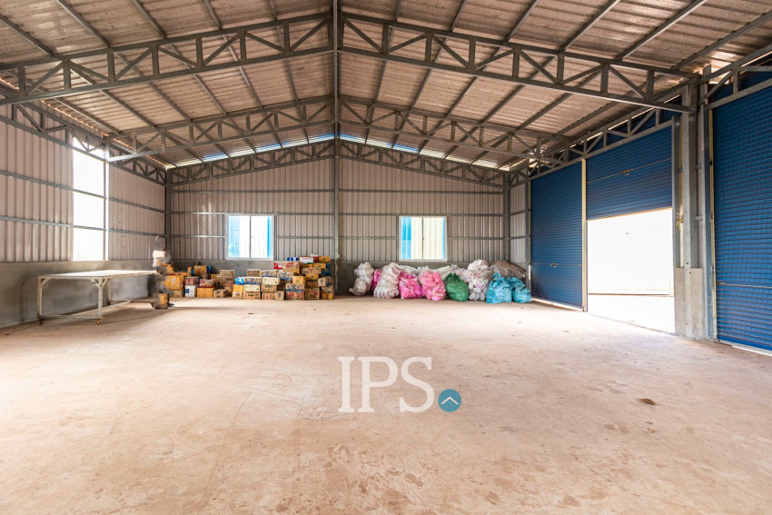 750 Sqm Warehouse For Rent - Chreav, Siem Reap