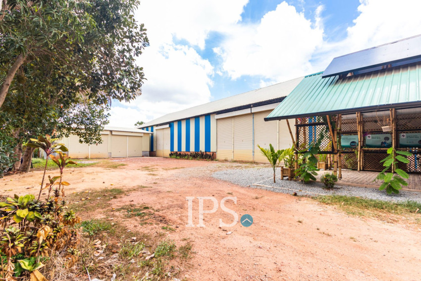 750 Sqm Warehouse For Rent - Chreav, Siem Reap