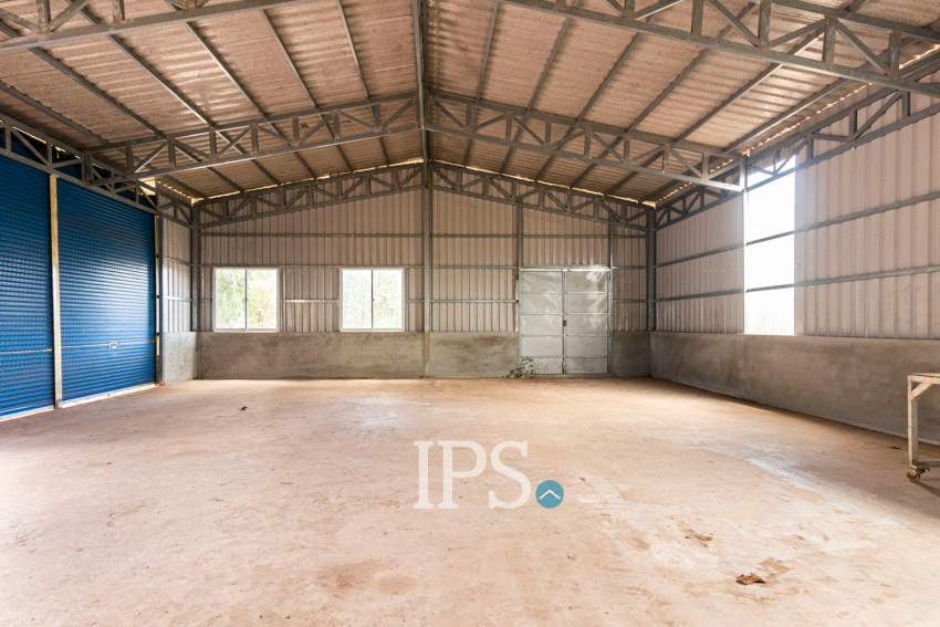 750 Sqm Warehouse For Rent - Chreav, Siem Reap
