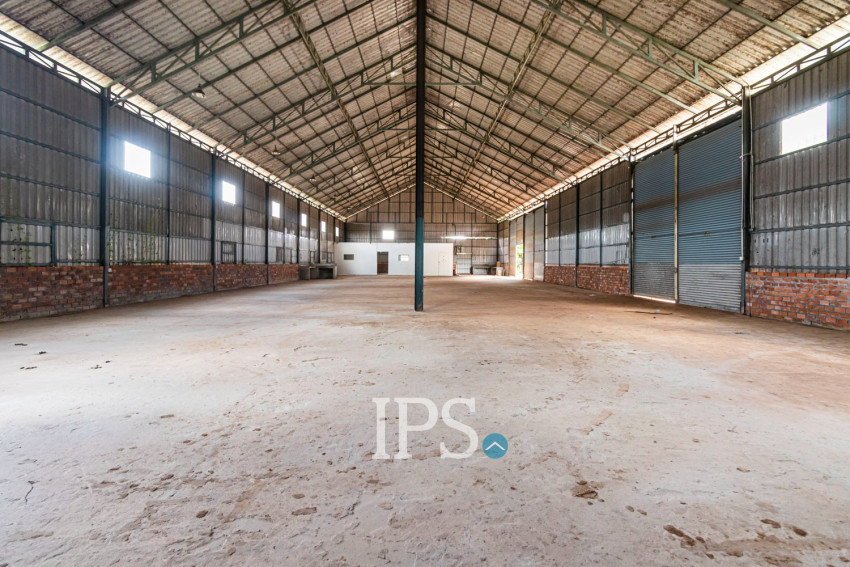750 Sqm Warehouse For Rent - Chreav, Siem Reap