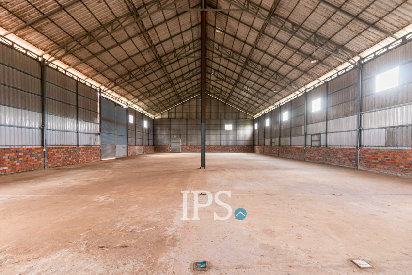 750 Sqm Warehouse For Rent - Chreav, Siem Reap