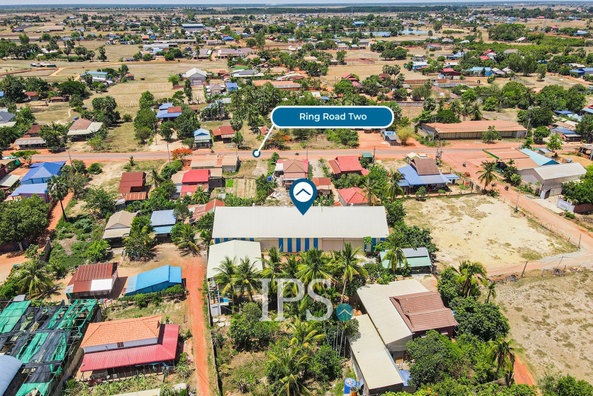750 Sqm Warehouse For Rent - Chreav, Siem Reap