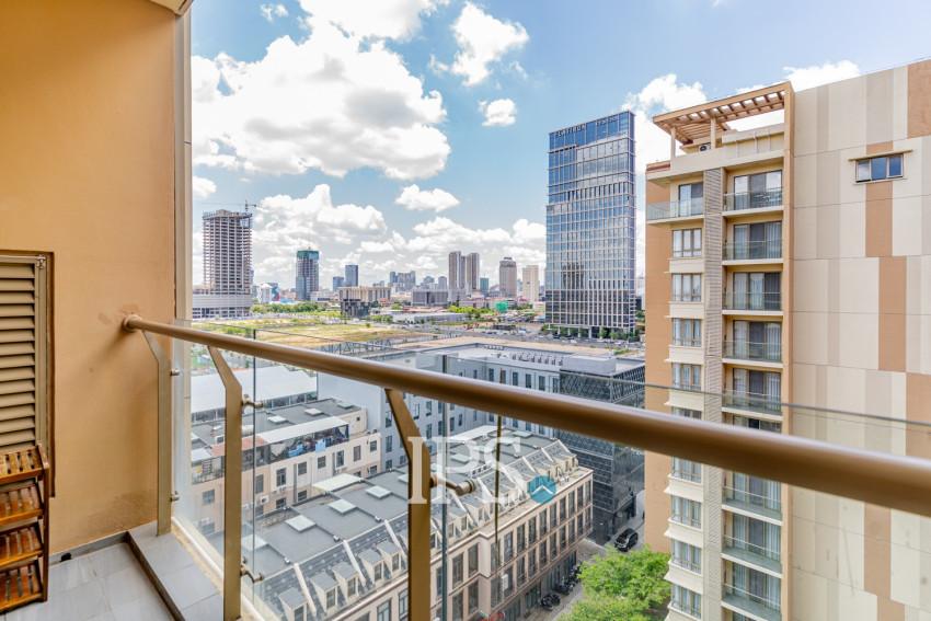 15th Floor 1 Bedroom Condo For Sale - One Park, Srah Chork, Phnom Penh