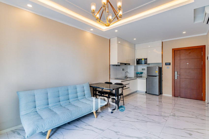 15th Floor 1 Bedroom Condo For Sale - One Park, Srah Chork, Phnom Penh