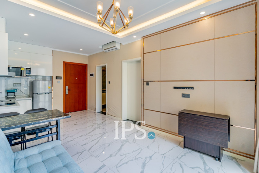 15th Floor 1 Bedroom Condo For Sale - One Park, Srah Chork, Phnom Penh