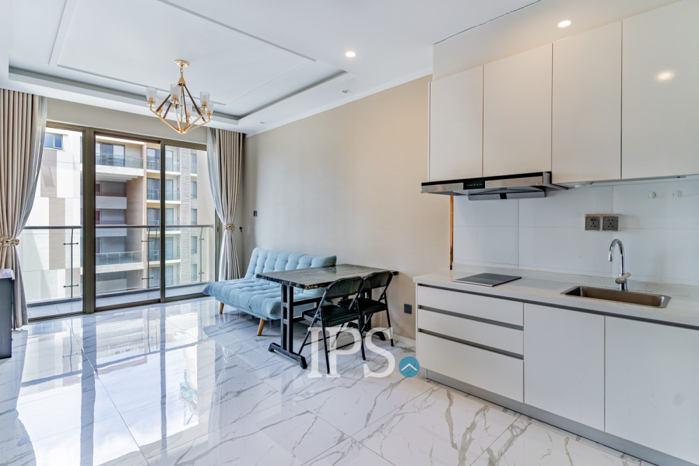 15th Floor 1 Bedroom Condo For Sale - One Park, Srah Chork, Phnom Penh - Image 5