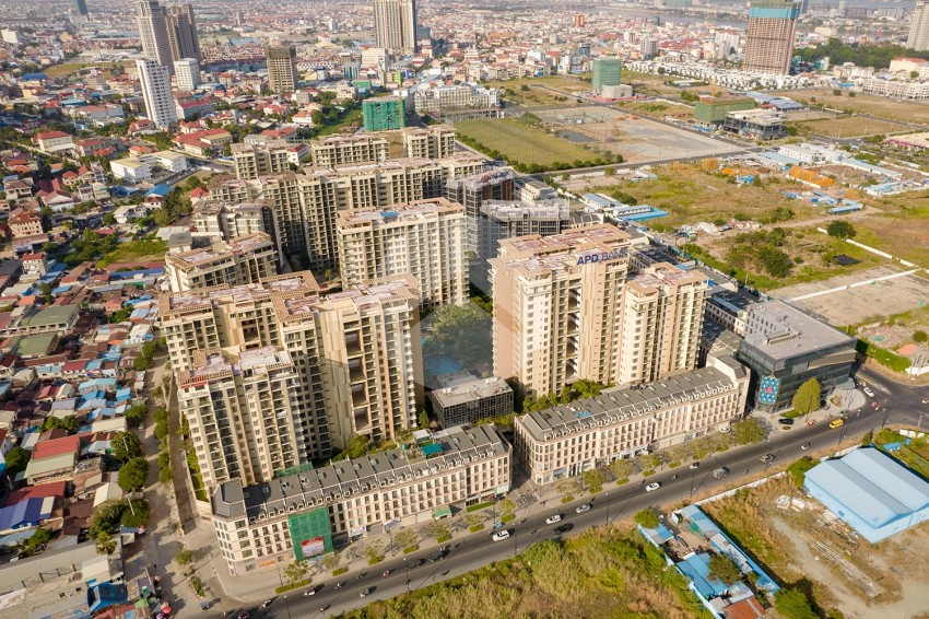 15th Floor 2 Bedroom Condo For Sale - One Park, Srah Chork, Phnom Penh