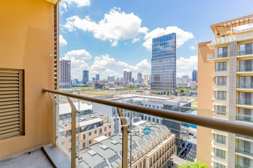 15th Floor 2 Bedroom Condo For Sale - One Park, Srah Chork, Phnom Penh