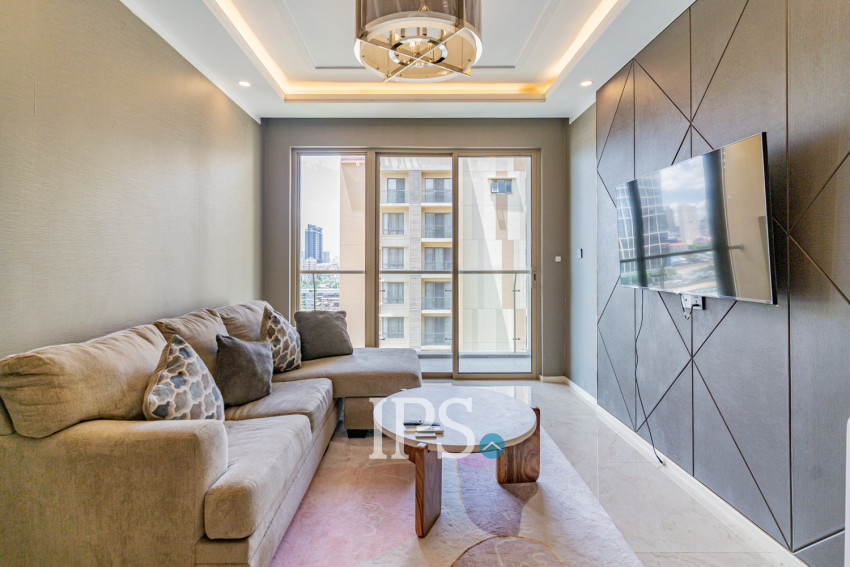 15th Floor 2 Bedroom Condo For Sale - One Park, Srah Chork, Phnom Penh