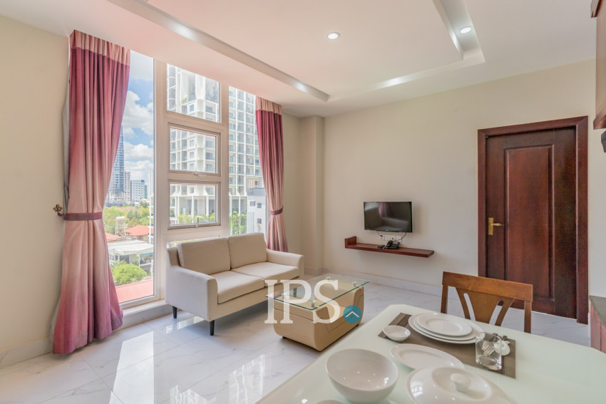 1 Bedroom Serviced Apartment For Rent - BKK1, Phnom Penh