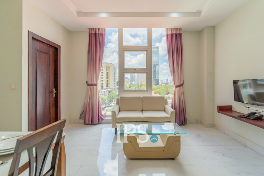 1 Bedroom Serviced Apartment For Rent - BKK1, Phnom Penh