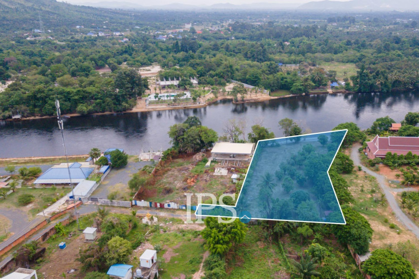 4,051 Sqm Land For Sale - Along Preaek Tuek Chu, Kampot Province