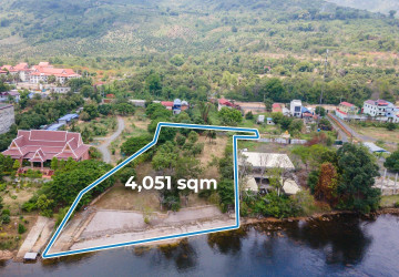 4,051 Sqm Land For Sale - Along Preaek Tuek Chu, Kampot Province thumbnail