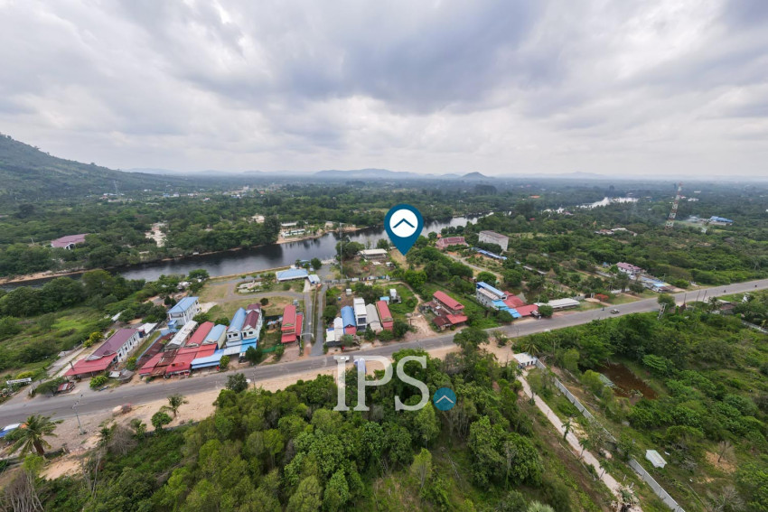 4,051 Sqm Land For Sale - Along Preaek Tuek Chu, Kampot Province