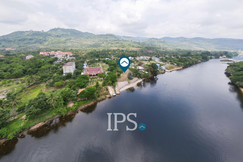 4,051 Sqm Land For Sale - Along Preaek Tuek Chu, Kampot Province